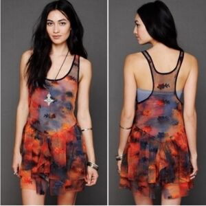 Free People Grunge Fairy Slip Dress RARE